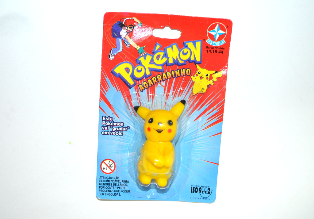 Pokemon Pikachu Agarradinho brinquedos Estrela Novo Lacrado<br>Item da foto  - Hobbies e coleções - Barra da Tijuca, Rio de Janeiro 1226936745